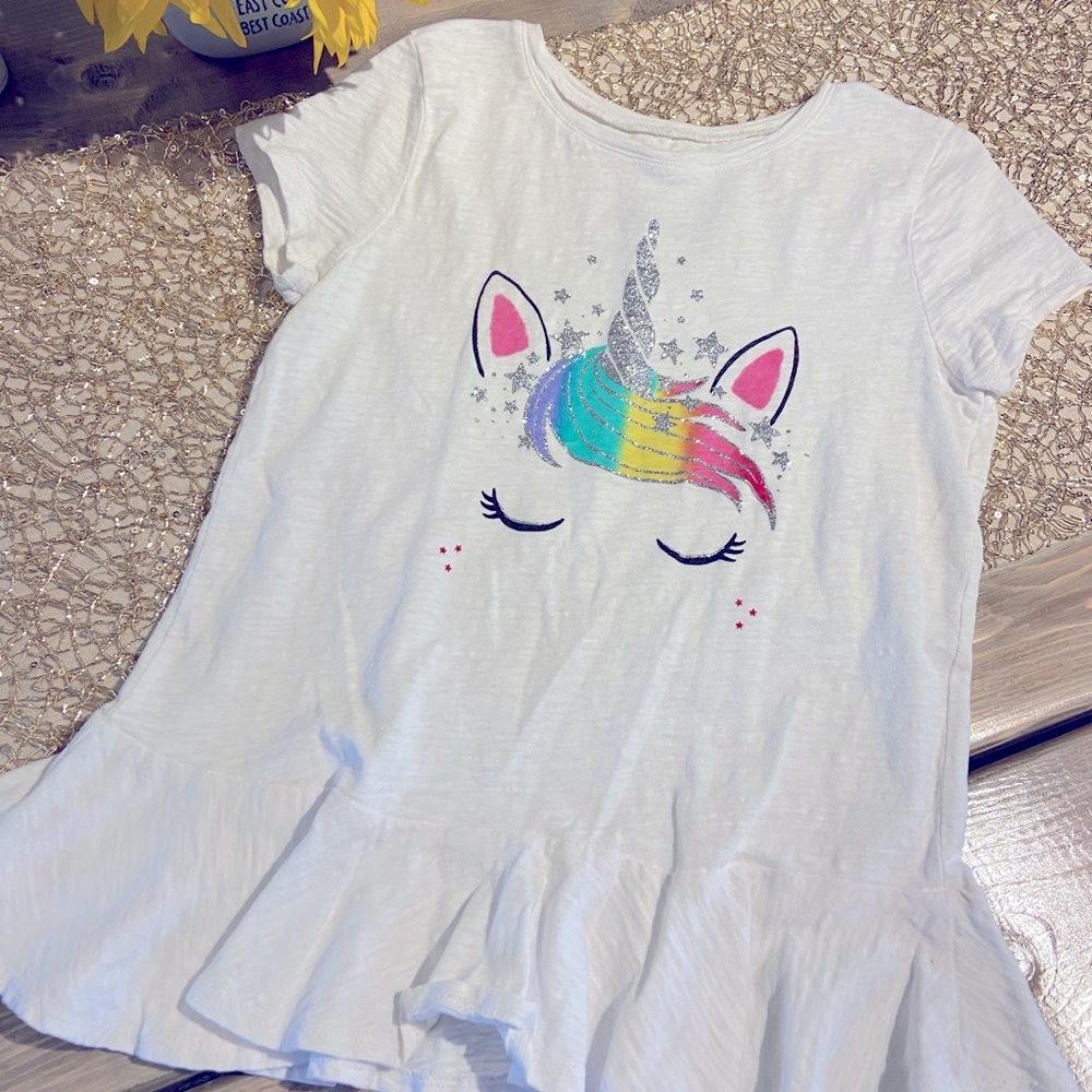 Jumping Beans who doesn’t love a unicorn tee shirt.